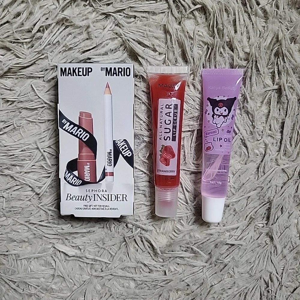 Beauty Bundle Lips Makeup By Mario Beauty Insider Kuromi Lip Oil Strawberry Lip